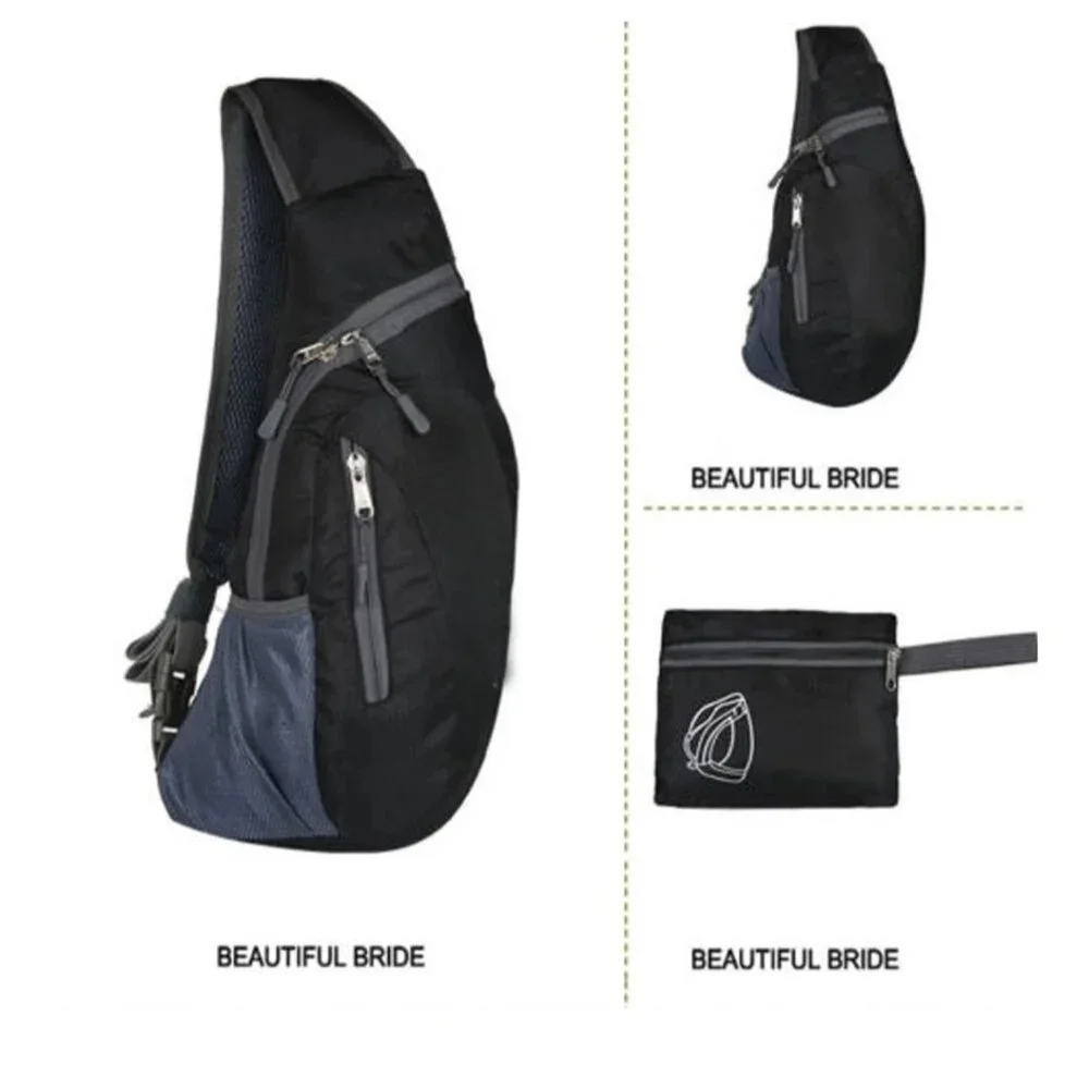 ZIYIXIN Men Women Shoulder Backpack Small Cross Body Chest Sling Backpack